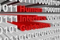 Human interface guidelines