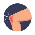 Knee Injury Icon