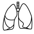 Human Lungs Symbol