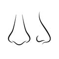 Human nose icon