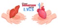 Human Organs Donation Concept Royalty Free Stock Photo