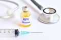 Human Papillomavirus (HPV) vaccine Royalty Free Stock Photo