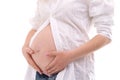 Human pregnancy Royalty Free Stock Photo