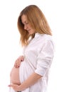 Human pregnancy Royalty Free Stock Photo