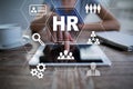 Human resource management, HR, recruitment, leadership and teambuilding. Royalty Free Stock Photo