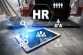 Human resource management, HR, recruitment and teambuilding. Business concept. Royalty Free Stock Photo