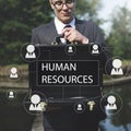 Human Resources Business Profession Graphic Concept Royalty Free Stock Photo