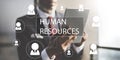 Human Resources Business Profession Graphic Concept Royalty Free Stock Photo