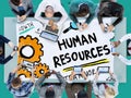 Human Resources Employment Job Recruitment Profession Concept Royalty Free Stock Photo