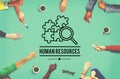 Human Resources Hiring Employment Contact Concept
