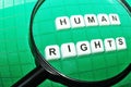 Human rights Royalty Free Stock Photo