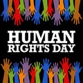 Human Rights Day Vector Template