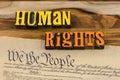 Human rights kindness compassion constitution usa justice