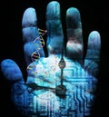DNA modifications Royalty Free Stock Photo