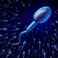 Human Sperm Cell Royalty Free Stock Photo