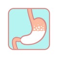 Stomach human graphic icon