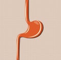 Human stomach simple design