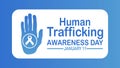 Human Trafficking Awareness Day Royalty Free Stock Photo