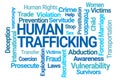 Human Trafficking Word Cloud