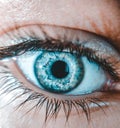 Humana eye Royalty Free Stock Photo