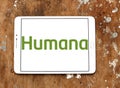 Humana health insurance company logo Royalty Free Stock Photo