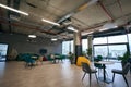 Humane concept of office zoning, a zone for relaxation and communication