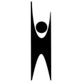 Humanist Emblem Of Spirit logo design