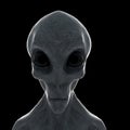 a humanoid alien