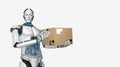 Humanoid Robot Shipping Carton