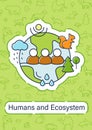 Humans and ecosystem brochure