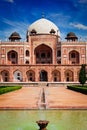 Humayun's Tomb. Delhi, India Royalty Free Stock Photo