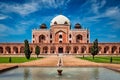 Humayun`s Tomb. Delhi, India Royalty Free Stock Photo