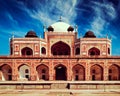 Humayun's Tomb. Delhi, India Royalty Free Stock Photo