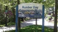 Humber Bay Promenade Park sign board