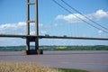 Humber Bridge, Barton Upon Humber. UK. Royalty Free Stock Photo