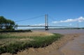 Humber Bridge, Barton Upon Humber. UK. Royalty Free Stock Photo