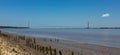 The Humber Bridge, near Kingston upon Hull, East Riding of Yorkshire, England, UK Royalty Free Stock Photo