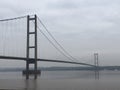 Humber bridge River Crossing Kingston Upon Hull Royalty Free Stock Photo