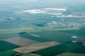 Humberside Airport Aerial View Royalty Free Stock Photo