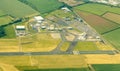 Humberside Airport Aerial View Royalty Free Stock Photo