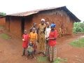 A HUMBLE HAPPY FAMILY IN EASTERN UGANDA AFRICA.