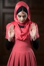 Humble Muslim Prayer Woman Royalty Free Stock Photo