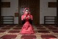 Humble Muslim Prayer Woman Royalty Free Stock Photo