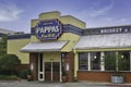 Pappas Bar-B-Q restaurant exterior in Humble, TX. Royalty Free Stock Photo