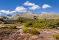 Humboldt mountains from Key Summit Track in Fiordland National Park, New Zealand