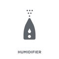 humidifier icon from Electronic devices collection. Royalty Free Stock Photo
