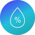 Humidity Vetor Icon