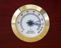 Humidor Hygrometer Royalty Free Stock Photo