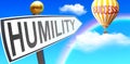 Humility leads to success Royalty Free Stock Photo