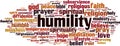 Humility word cloud